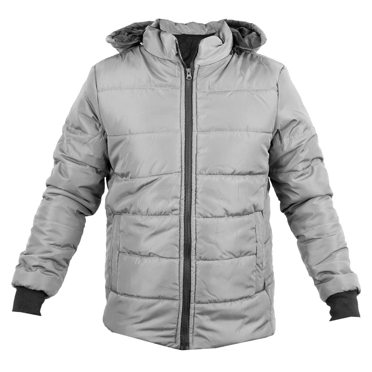 کاپشن بادی طوسی مردانه مدل Arshan