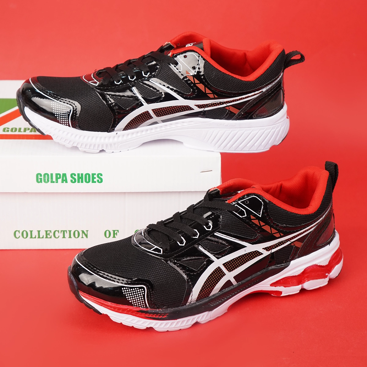 کفش ورزشی مردانه مشکی قرمز مدلRadman